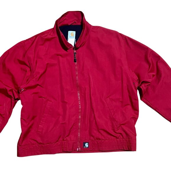 Carhartt Full Zip Red Classic Jacket, Men's XL - Picture 1 of 7